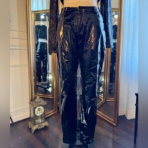 Commando 5-pocket patent stretch pants